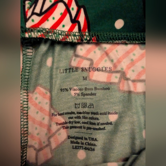 ✨ NWT Little Snuggles SzM Jogger Pants - Picture 2 of 3